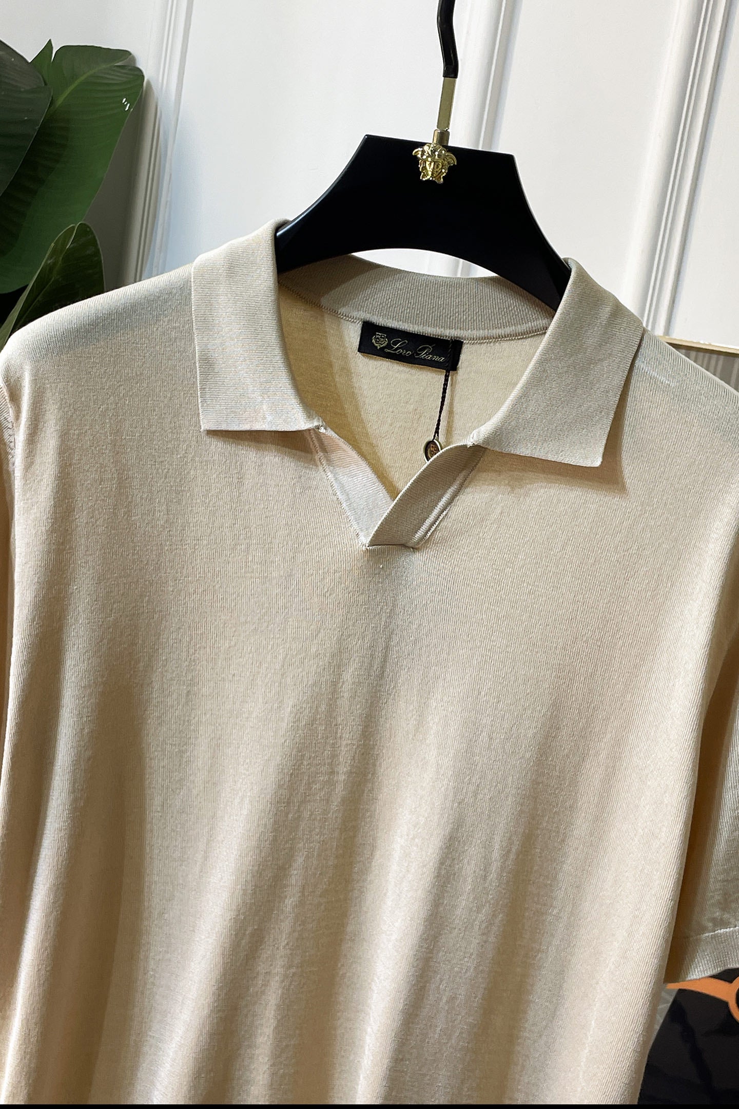 Loro Piana Silk-Cotton Knit T-Shirt – Spring/Summer Collection – 2026SS