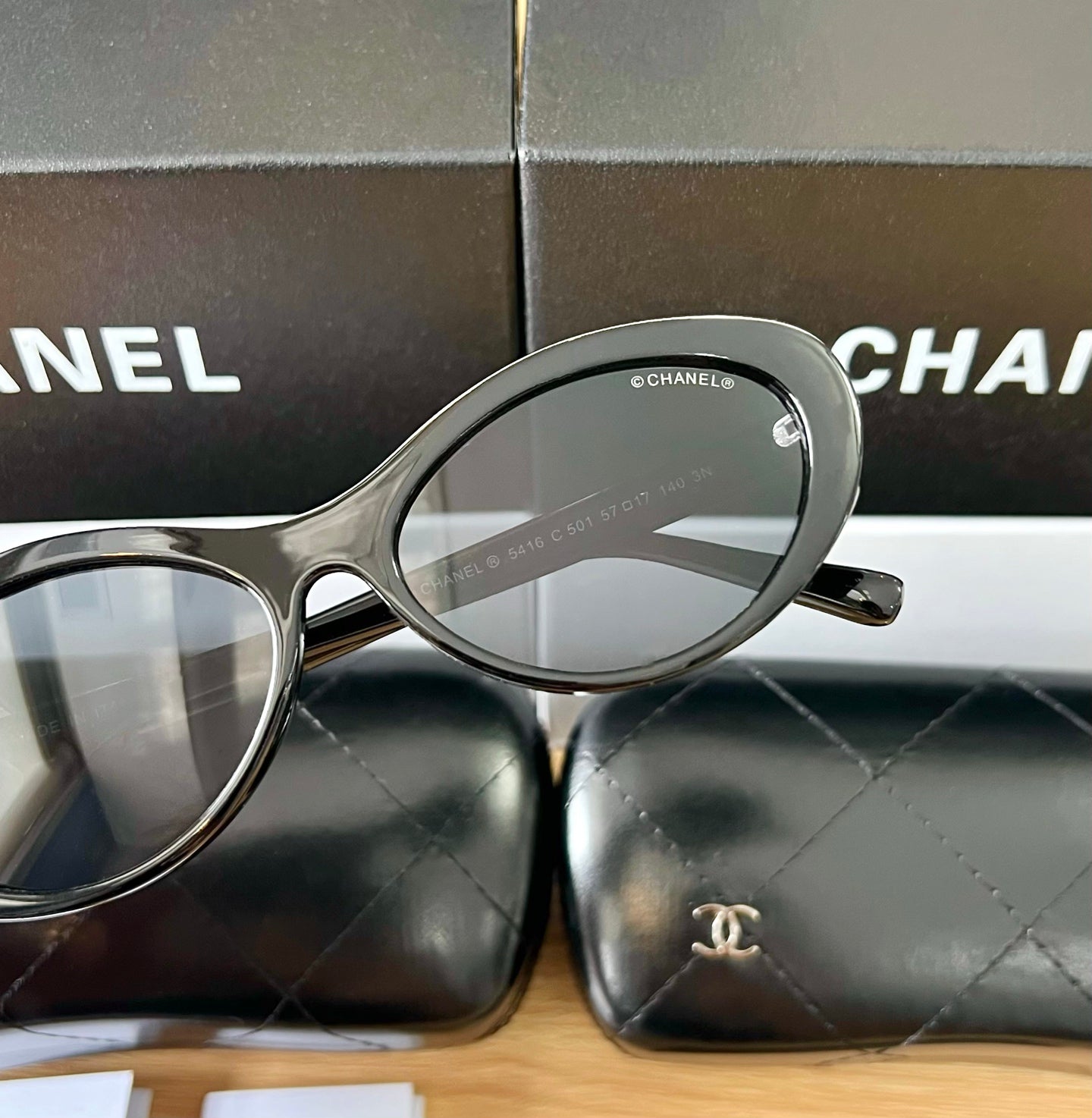 Chanel Butterfly Frame Sunglasses