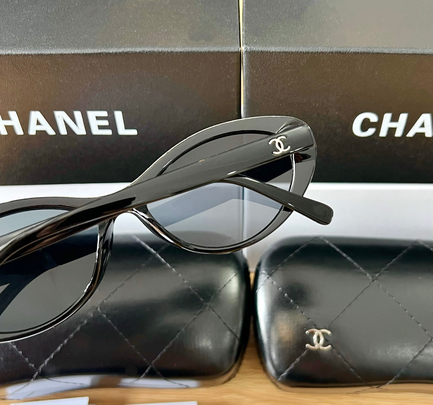 Chanel Butterfly Frame Sunglasses