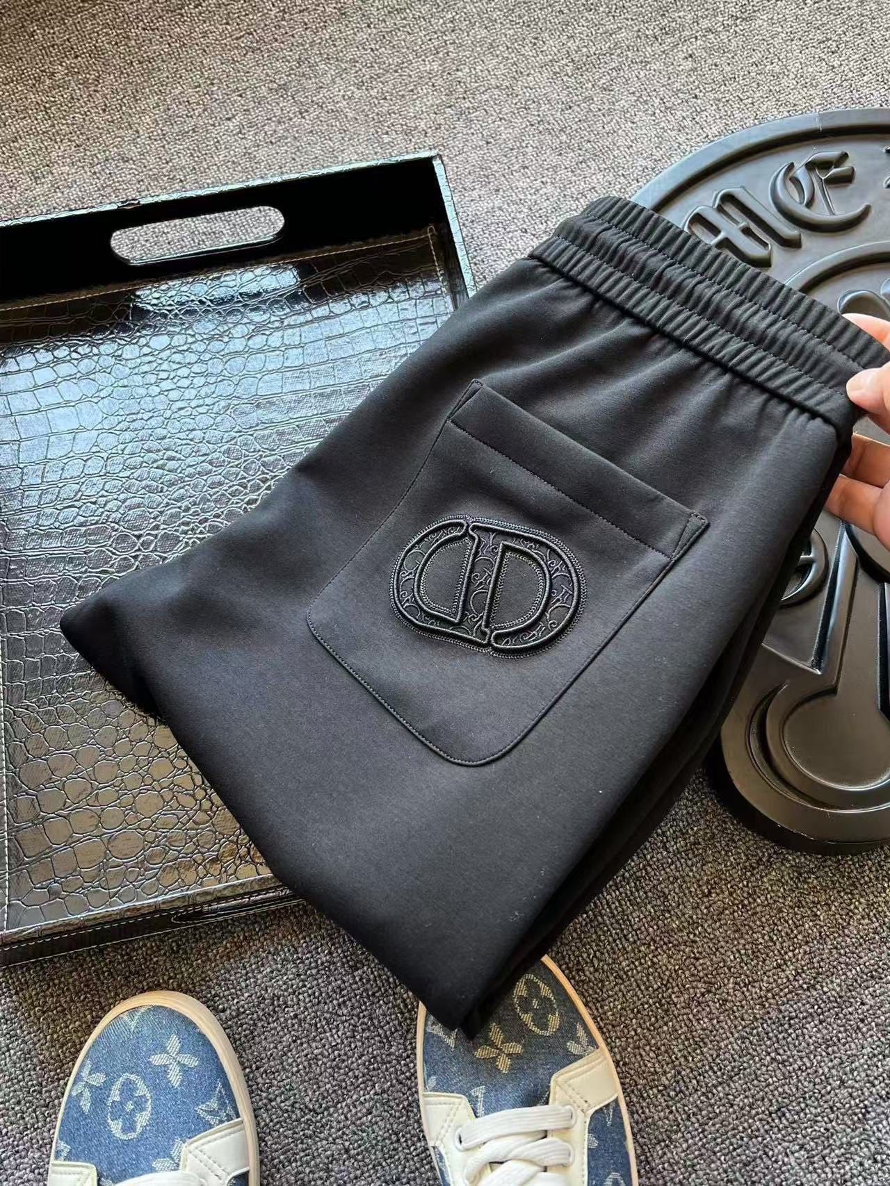 Dior CD Embroidery Luxury Joggers – 2025