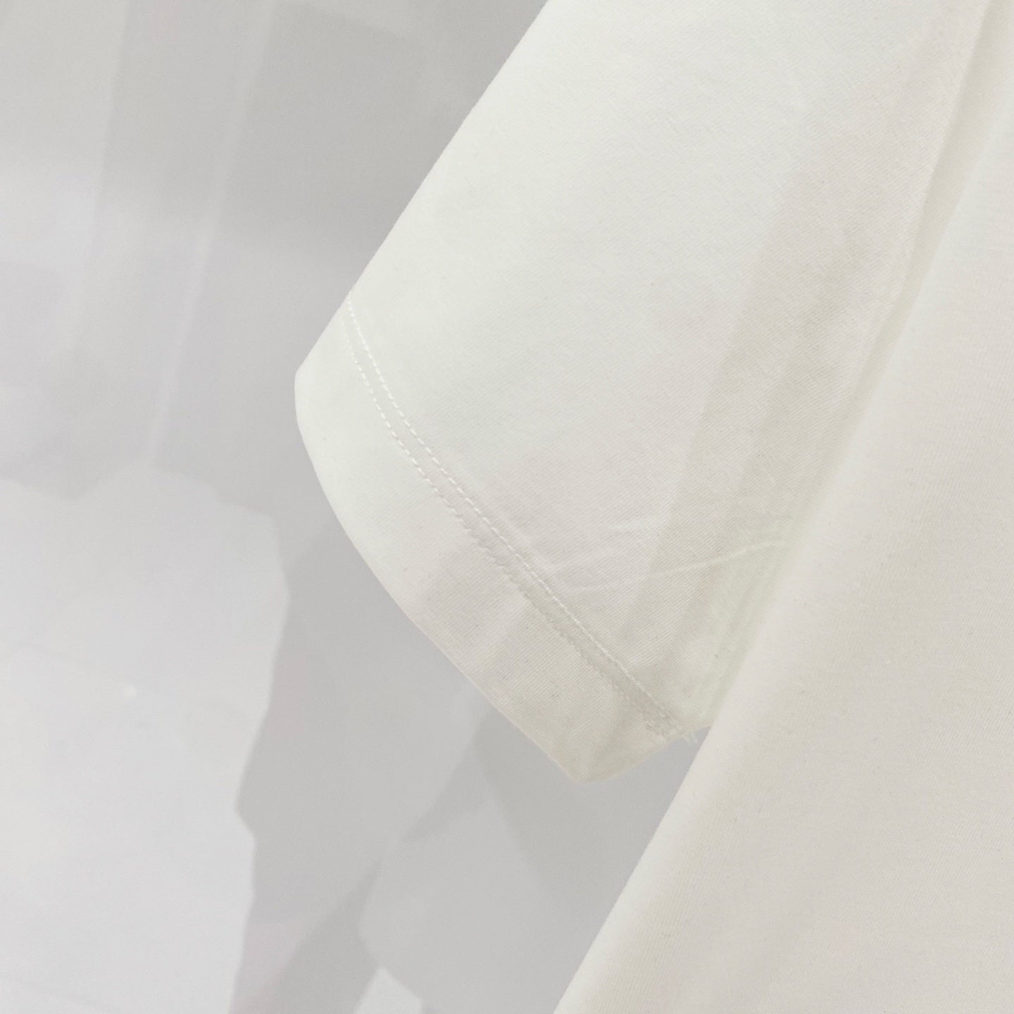 Loewe Rabbit Embroidery Mercerized Cotton T-Shirt