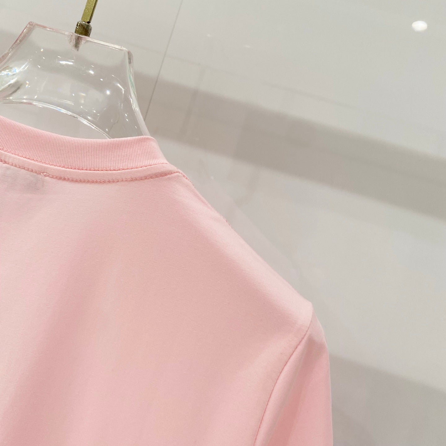 Loewe Mercerized Cotton Embroidered Logo T-Shirt
