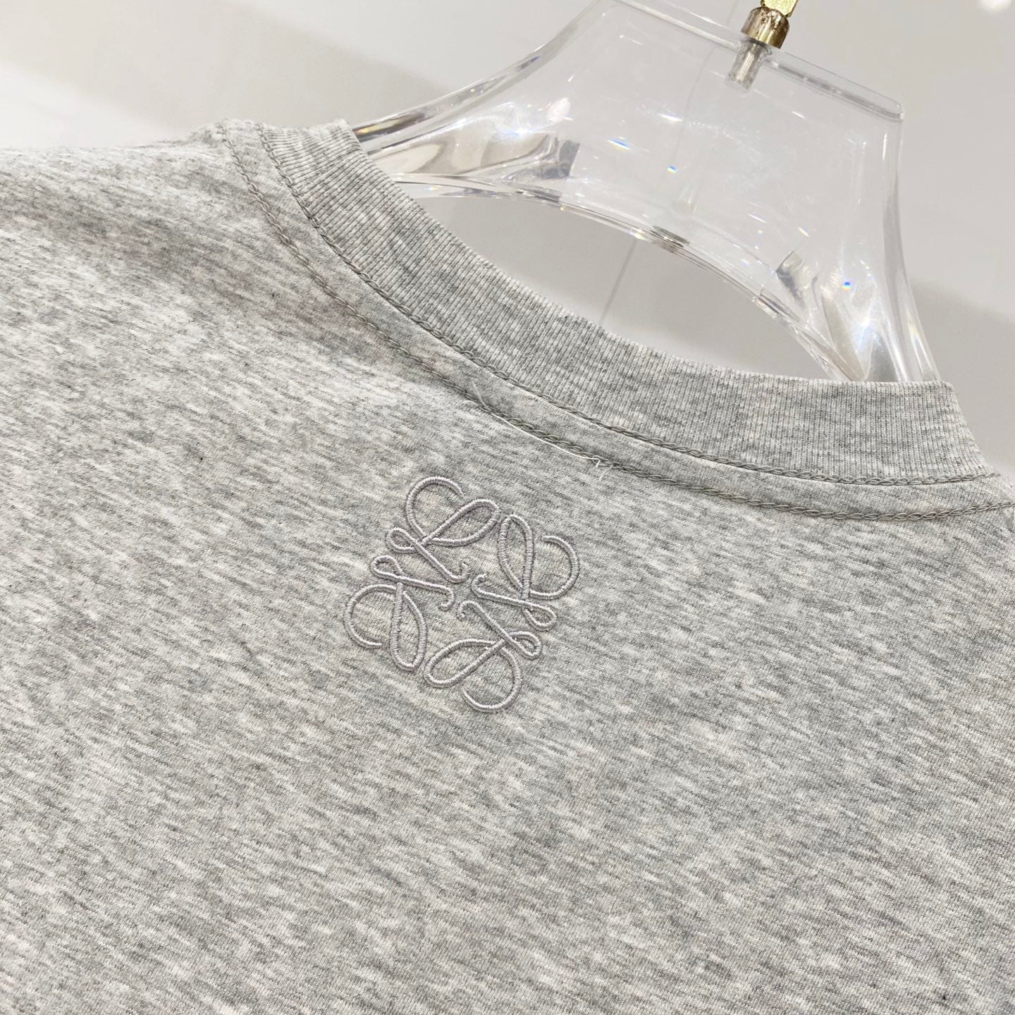 Loewe Cartoon Dog Embroidered T-Shirt