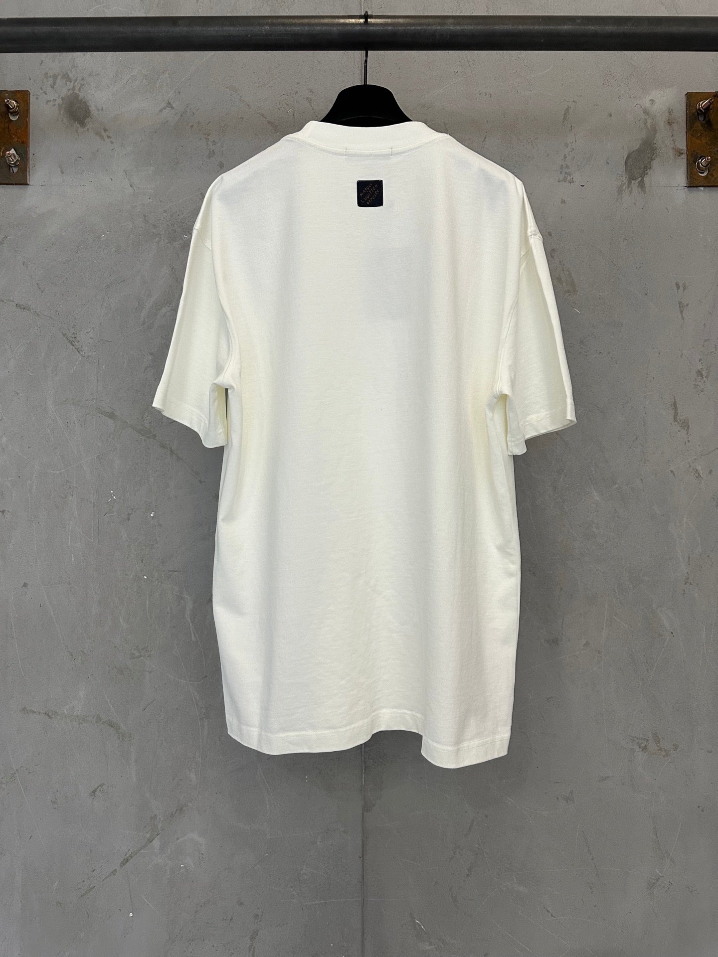 Louis Vuitton Leather Patch Crewneck T-Shirt – 26SS