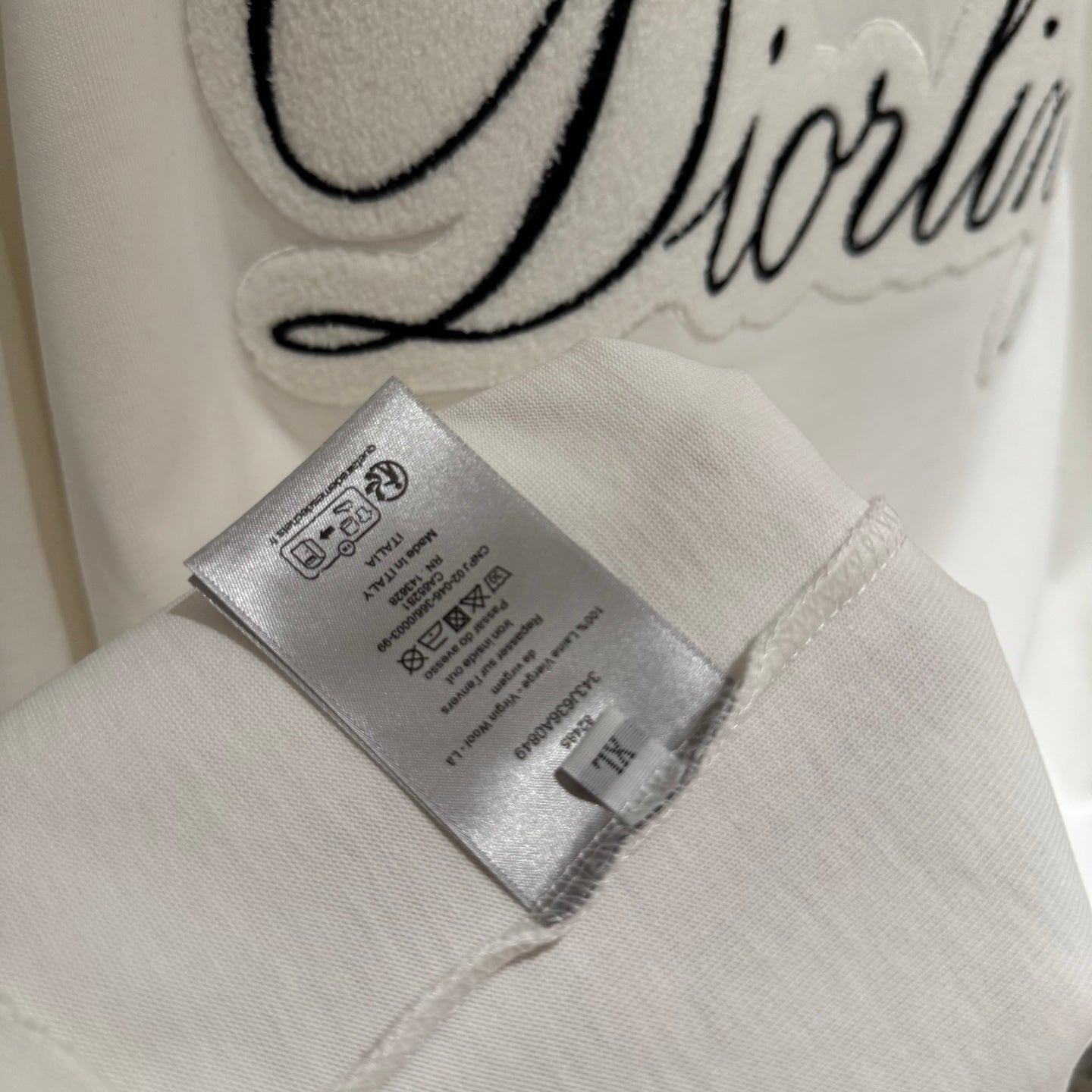 Dior Patchwork Embroidered T-Shirt – 2025 Collection