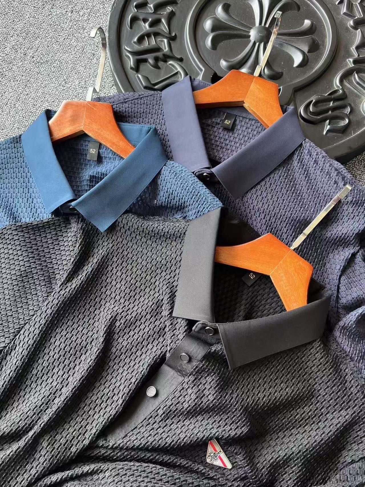 Prada Seamless Nylon-Spandex Polo Shirt