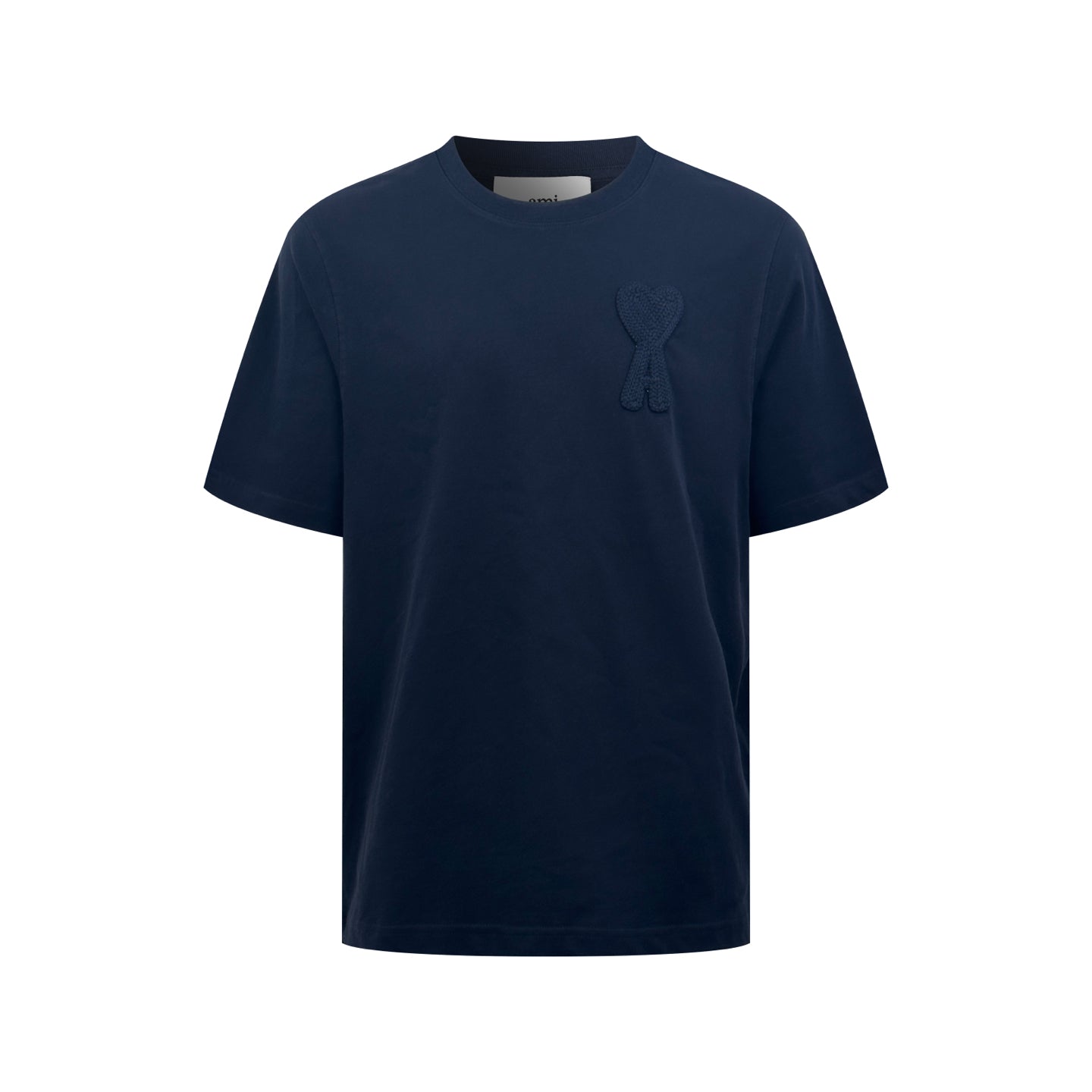 Ami Paris Crochet Heart Short Sleeve T-Shirt