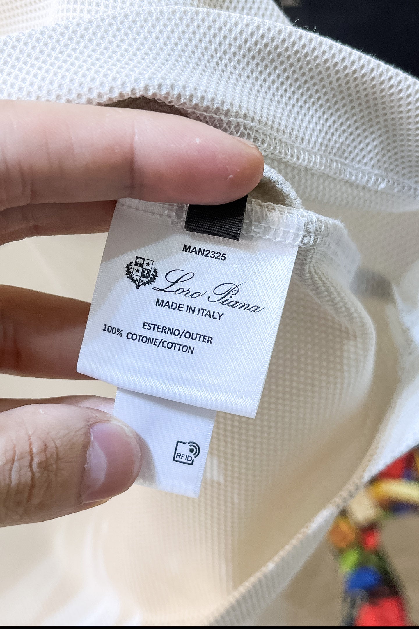 Loro Piana Mercerized Cotton Polo Shirt – Spring/Summer Collection – 2026SS