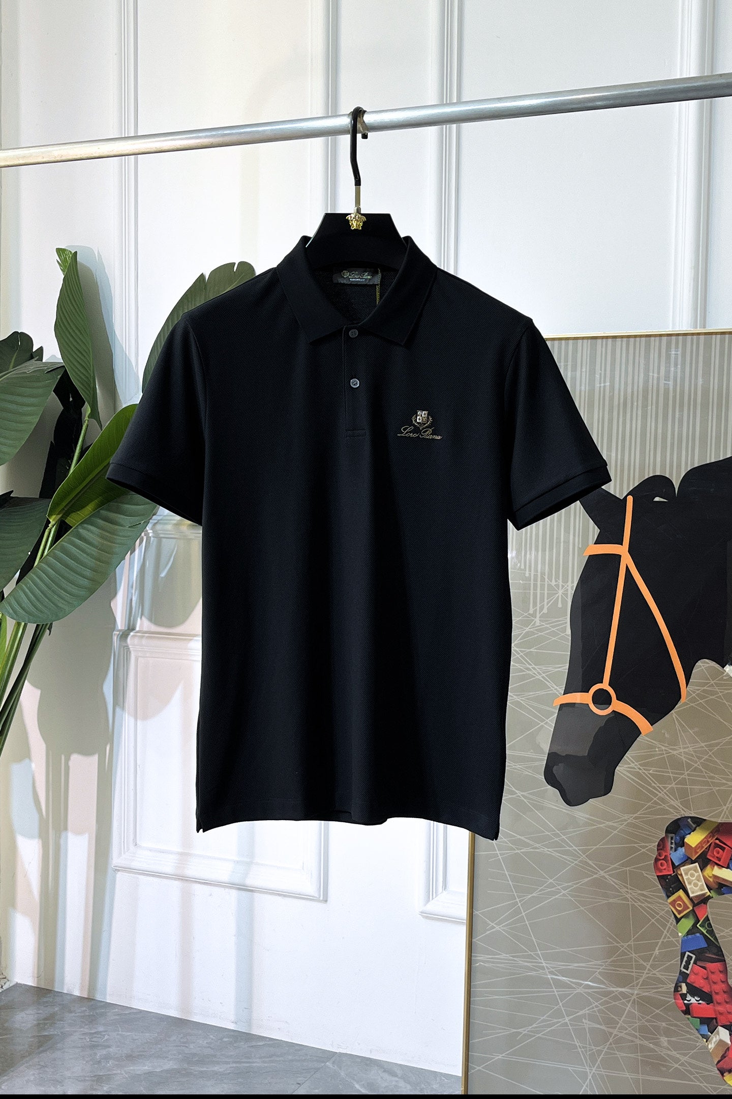 Loro Piana Mercerized Cotton Polo Shirt – Spring/Summer Collection – 2026SS