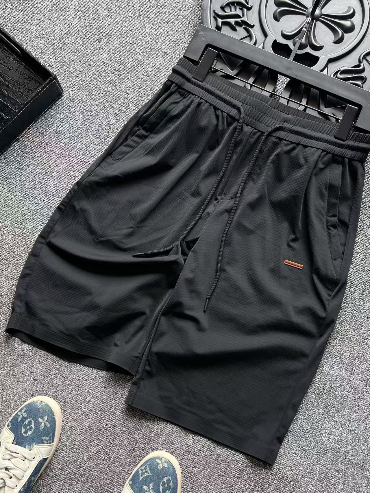 Zegna Luxury Seamless Nylon-Spandex Shorts