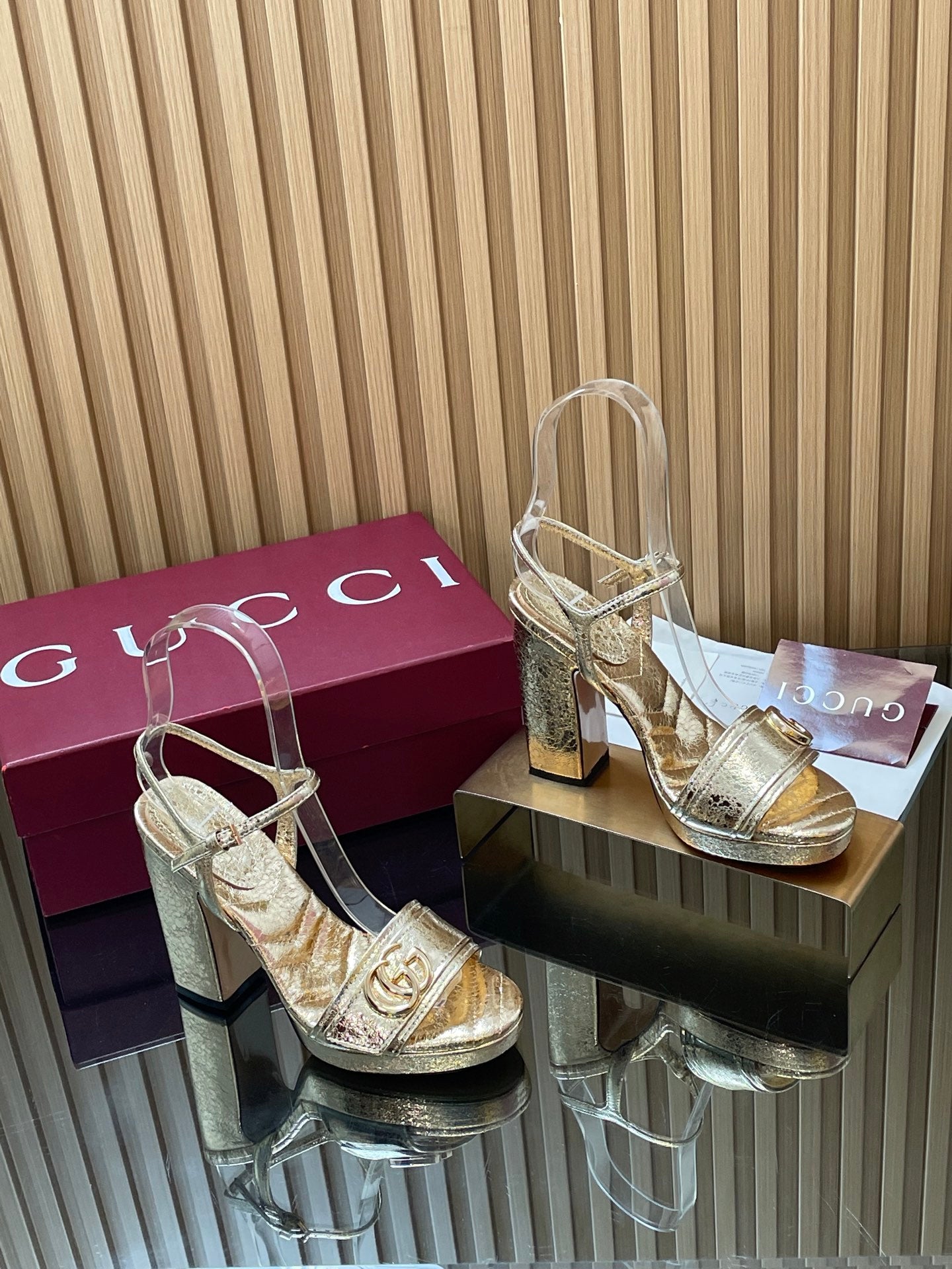 Gucci Double G Buckle Platform Sandals – Summer Collection – 2026