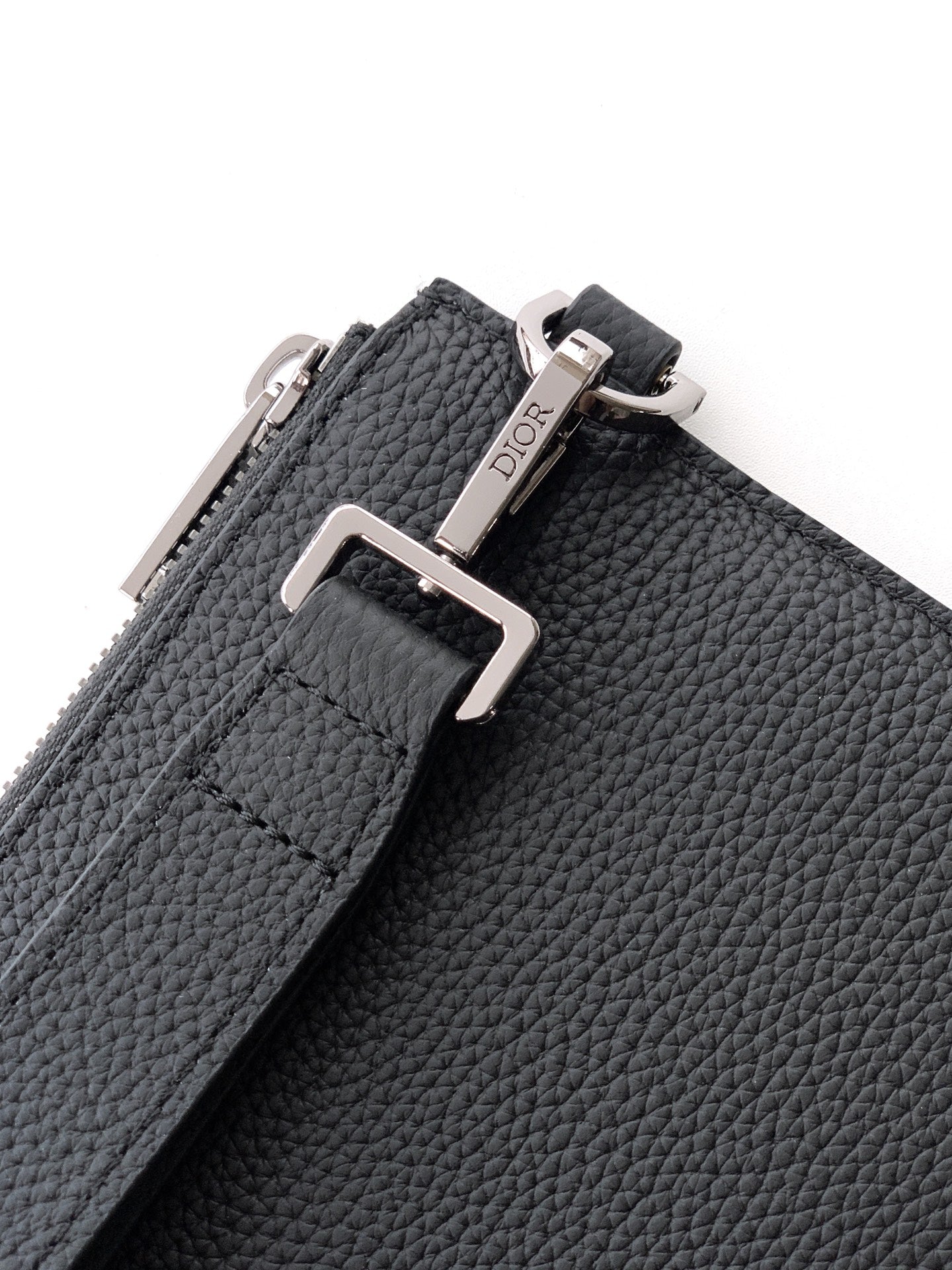 Dior Gravity A4 Pouch – Grained Leather