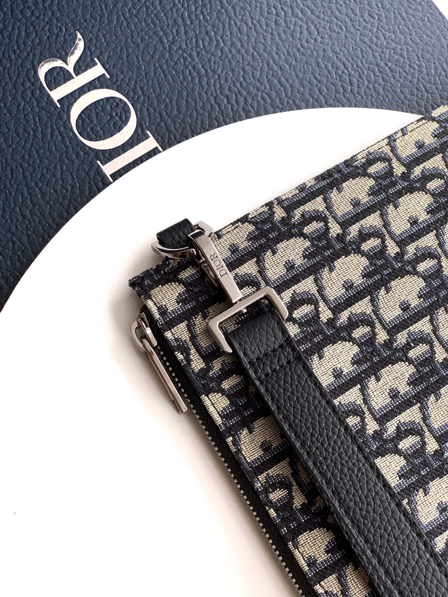 Dior Gravity Leather A4 Clutch Bag