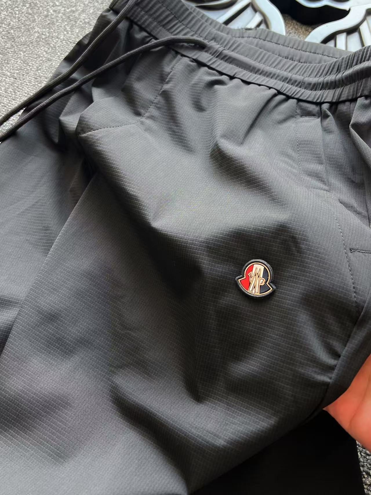 Moncler Luxury Seamless Nylon-Spandex Shorts