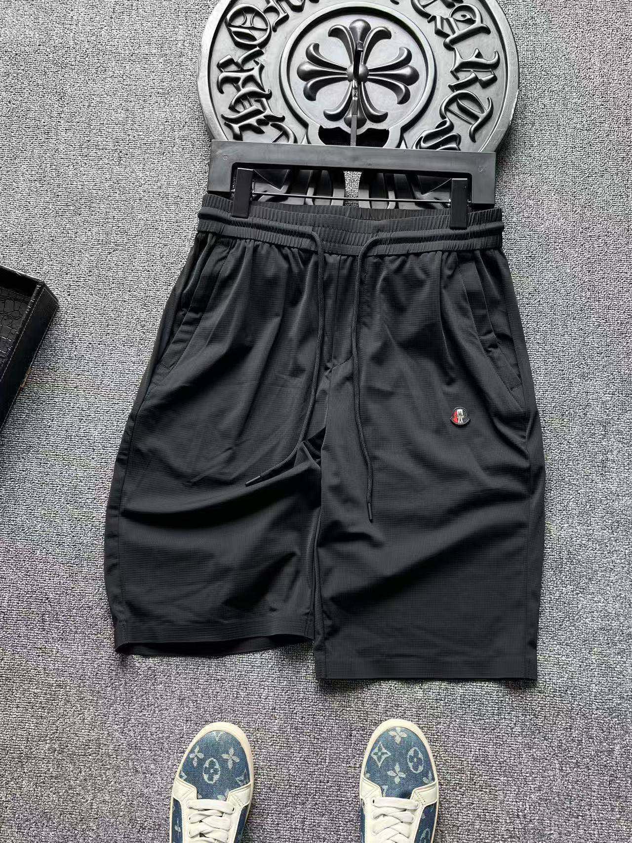 Moncler Luxury Seamless Nylon-Spandex Shorts
