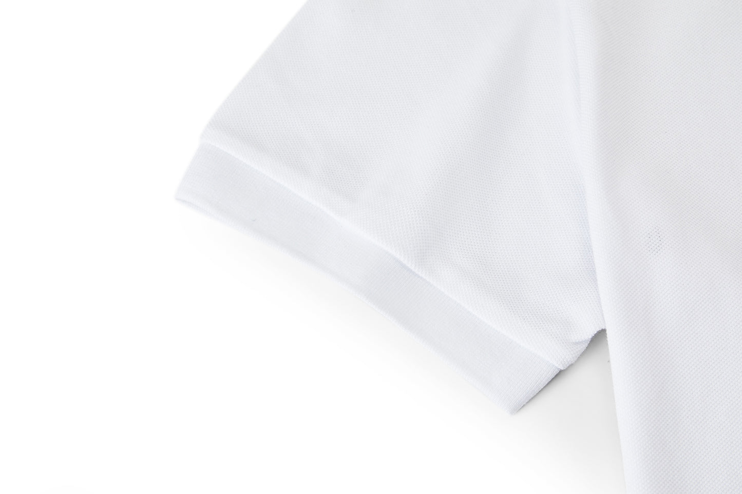 Moncler Logo Ribbed Collar Polo Shirt