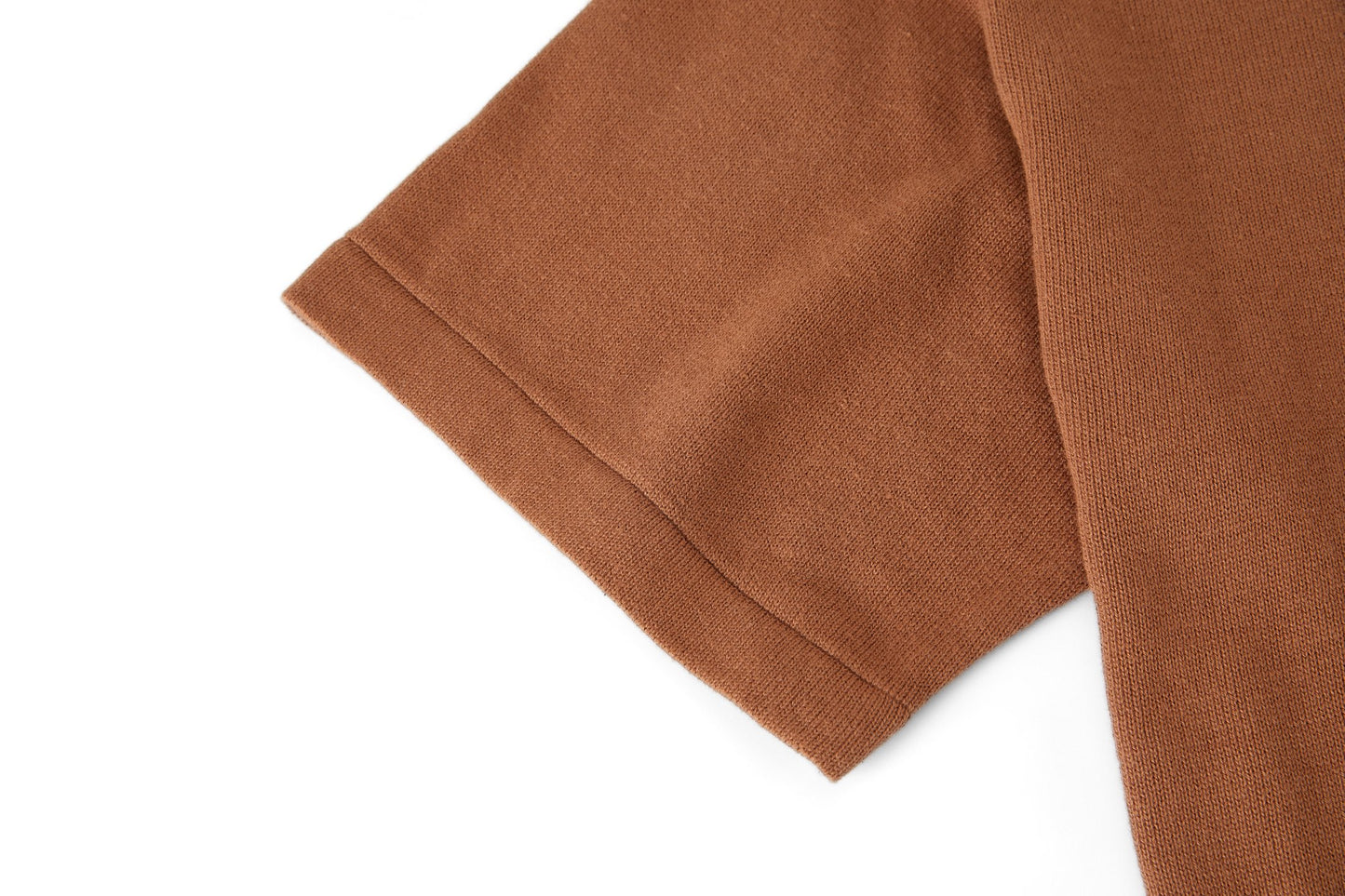 Louis Vuitton Leather Patch Embroidery Knit Sweater