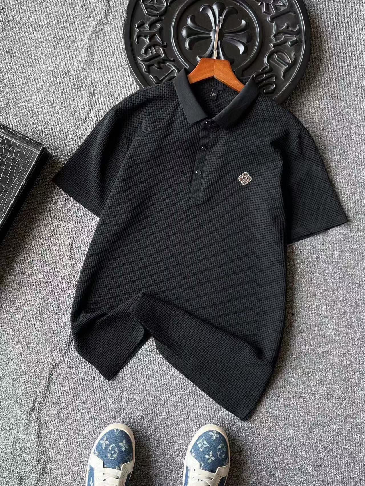 Fendi x Prada Seamless 3D Texture Polo Shirt – Spring/Summer Collection