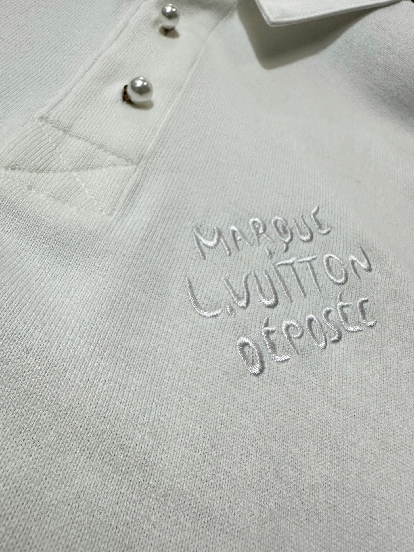 Louis Vuitton Button Pullover Polo Shirt – 24SS