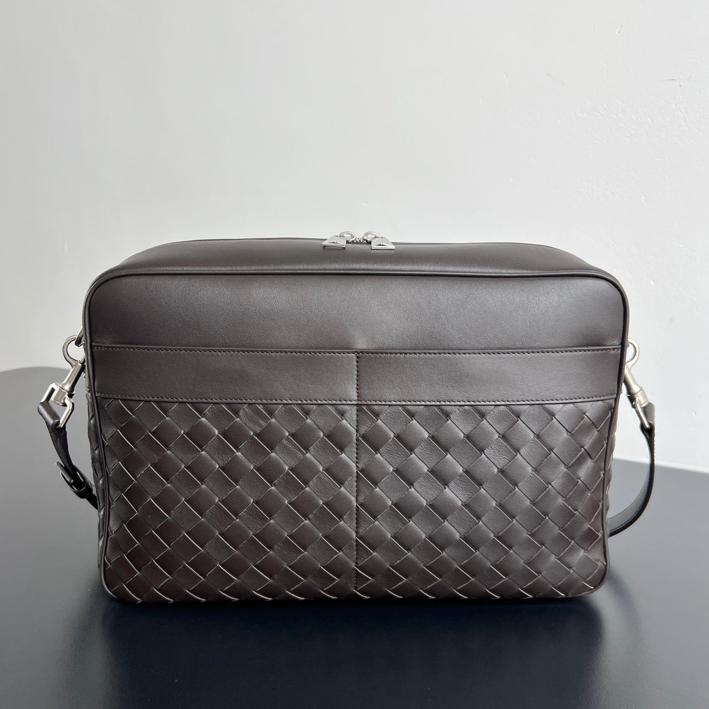Bottega Veneta Double Pocket Camera Bag 843857 – New Collection