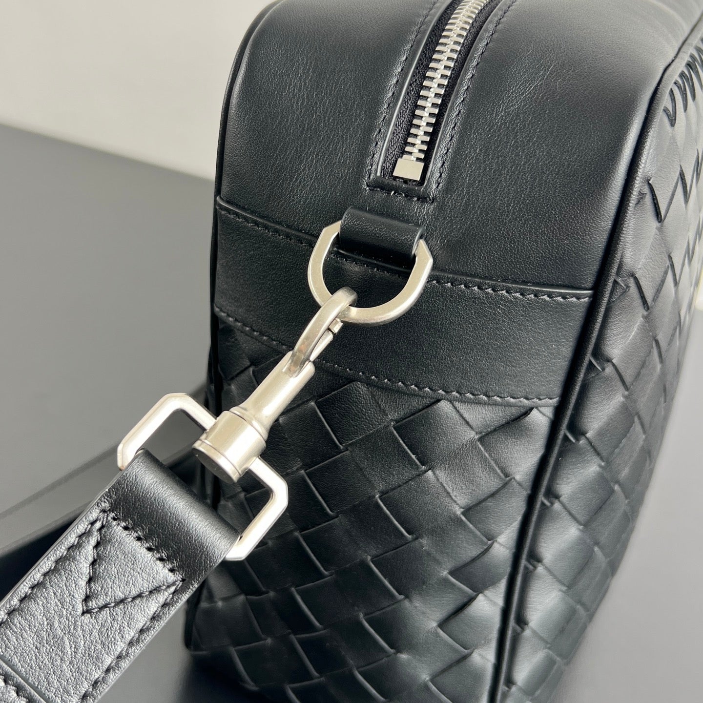 Bottega Veneta Double Pocket Camera Bag 843857 – New Collection