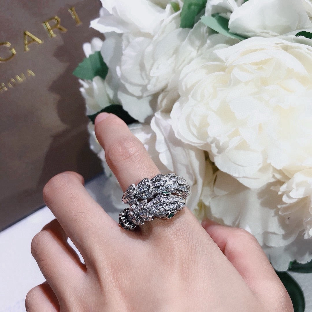Bulgari Serpenti Spring Snake Ring