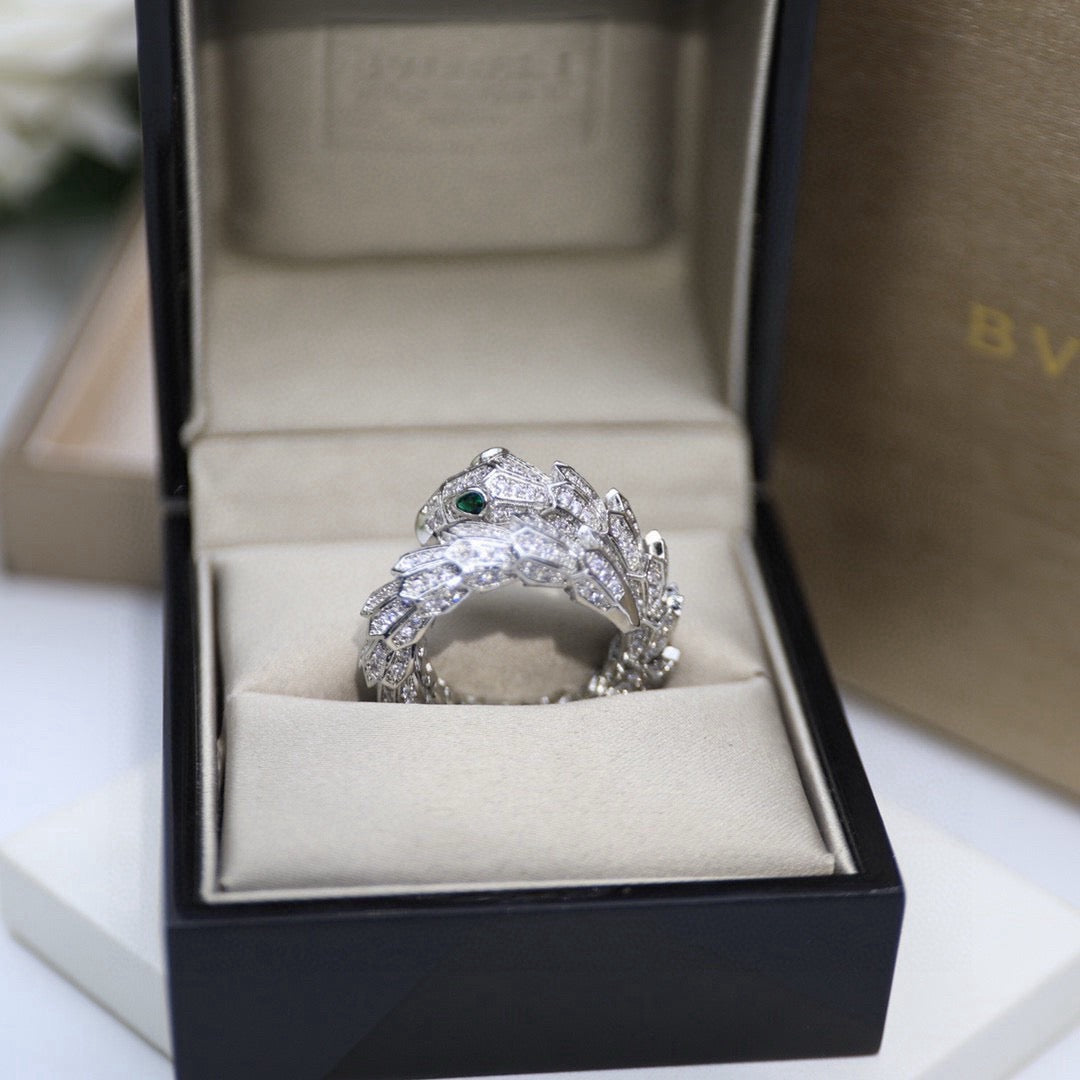 Bulgari Serpenti Spring Snake Ring