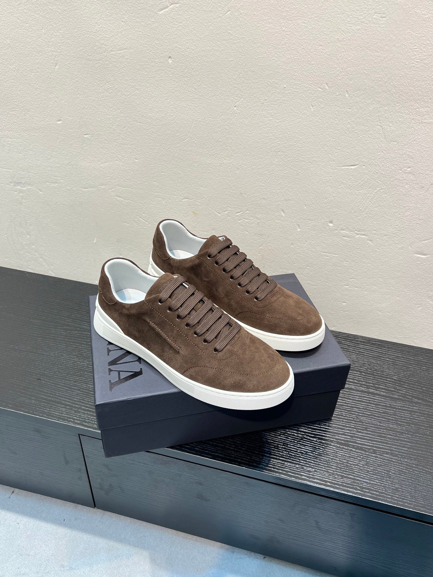Zegna Suede Deconstructed Sneakers – 26SS