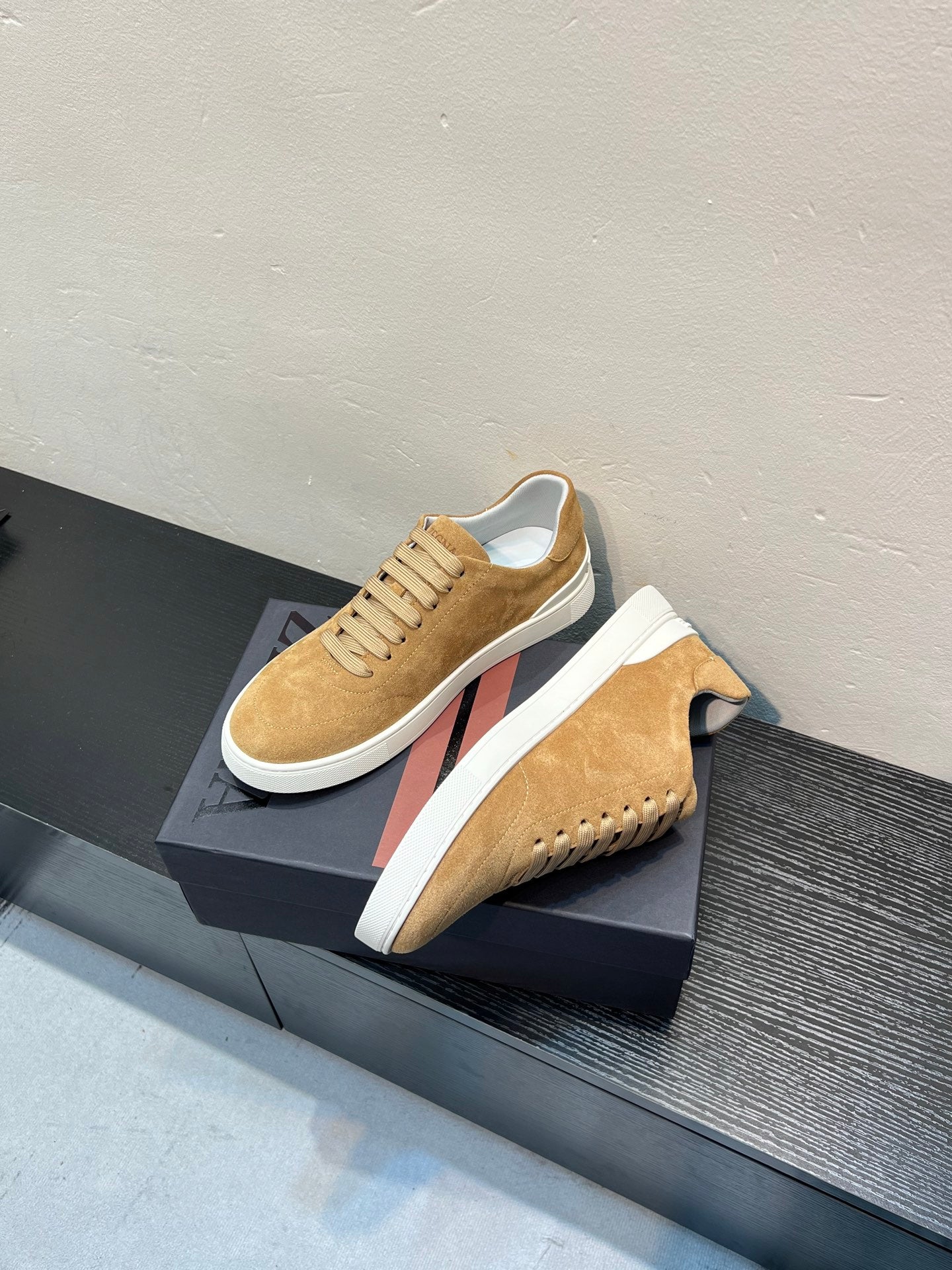 Zegna Suede Deconstructed Sneakers – 26SS