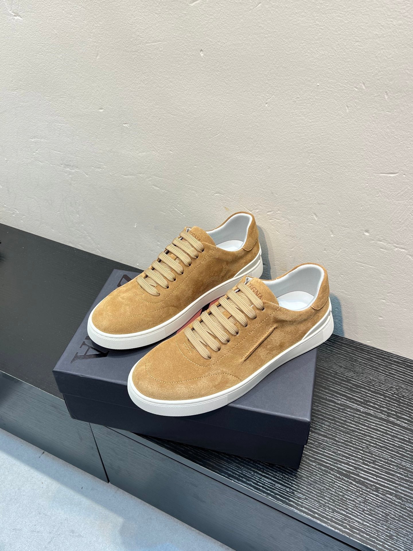 Zegna Suede Deconstructed Sneakers – 26SS