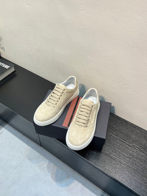 Zegna Suede Deconstructed Sneakers – 26SS
