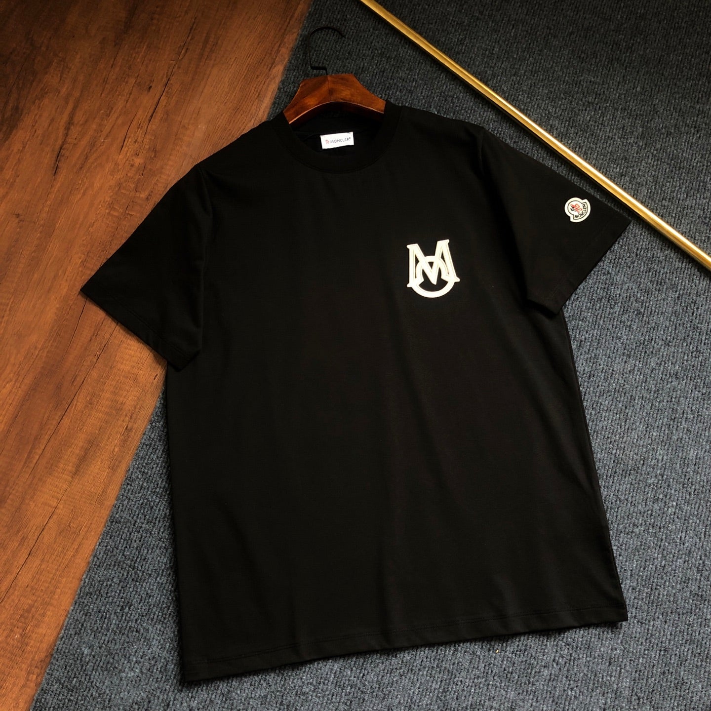 Moncler Embroidered Logo T-Shirt – 2026SS