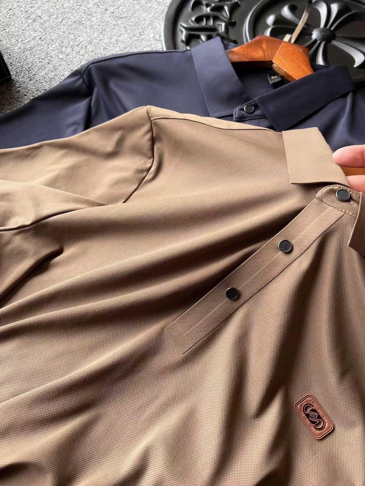 Zegna Ice Oxygen Seamless Polo Shirt