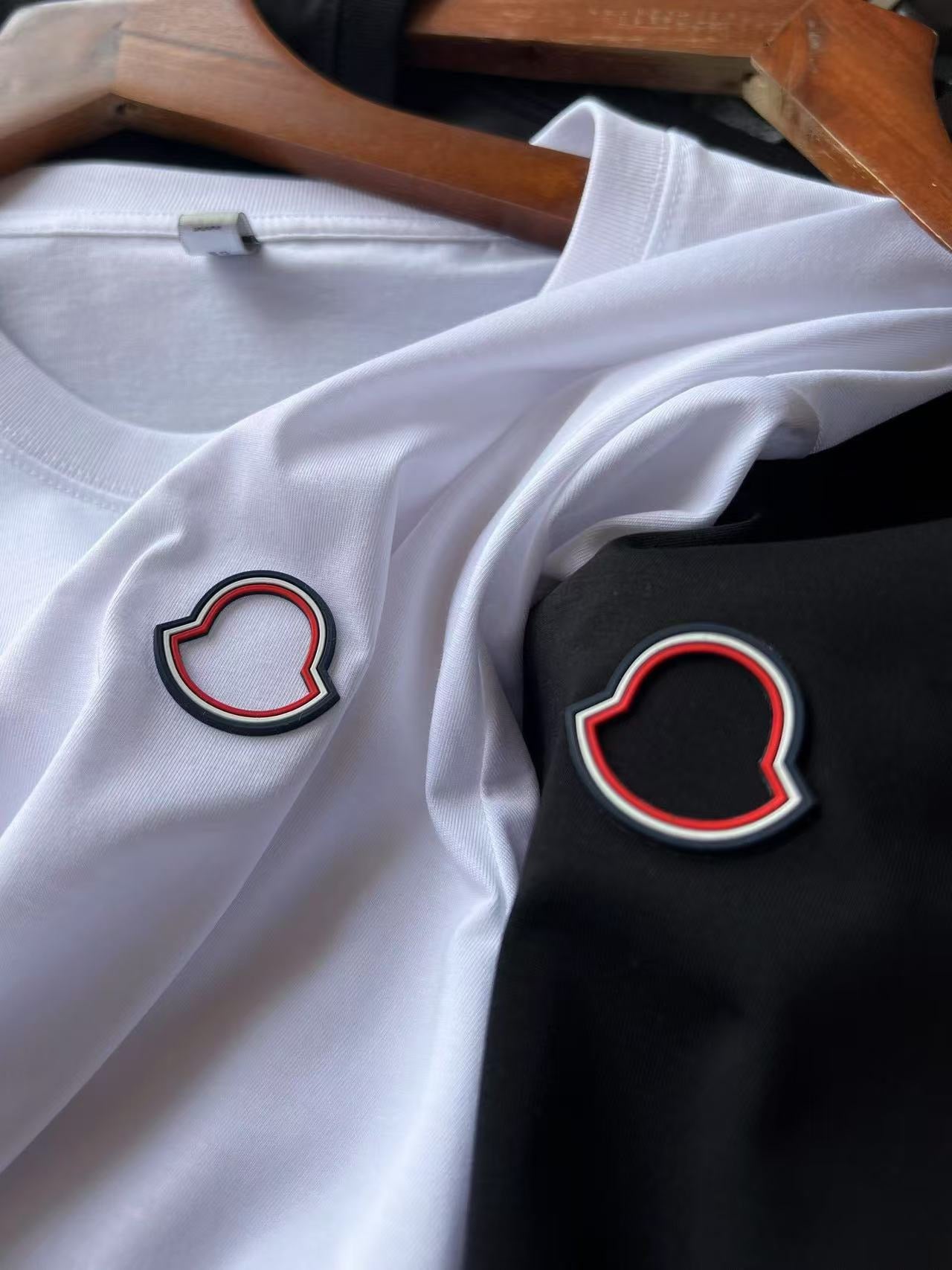 Moncler Mulberry Silk 3D Logo T-Shirt – 2025 Collection