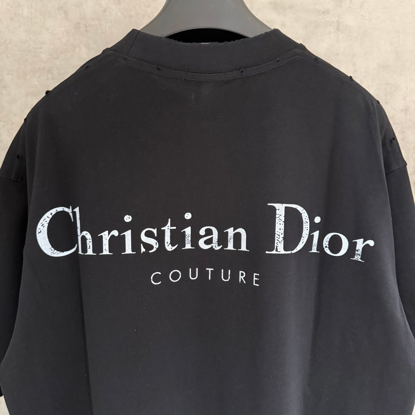 Dior Patch Embroidery Heavyweight T-Shirt – 2025