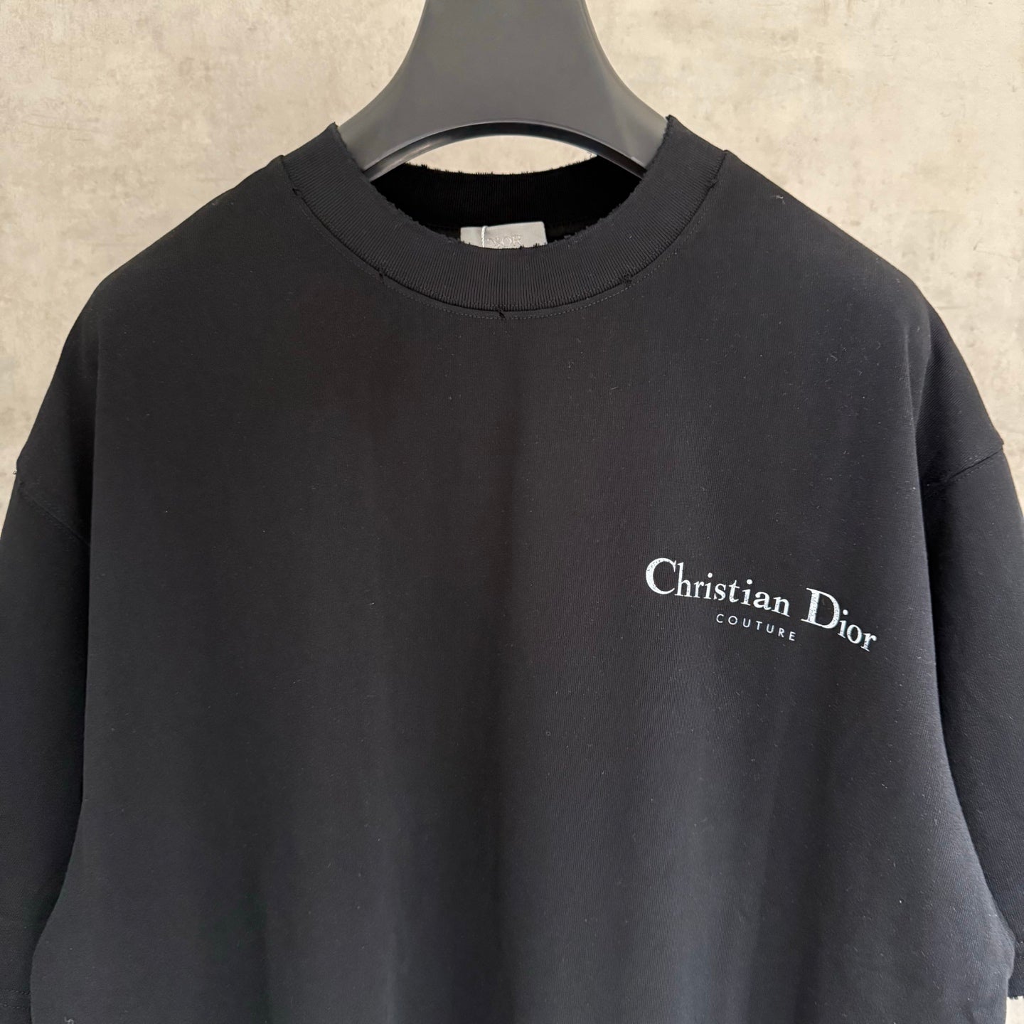 Dior Patch Embroidery Heavyweight T-Shirt – 2025