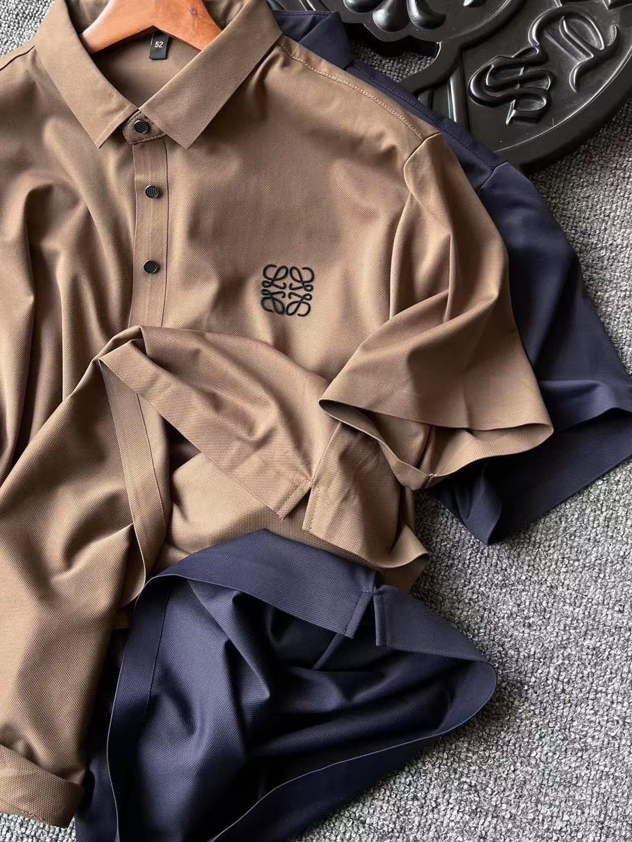 Loewe Seamless Ice Silk Polo Shirt