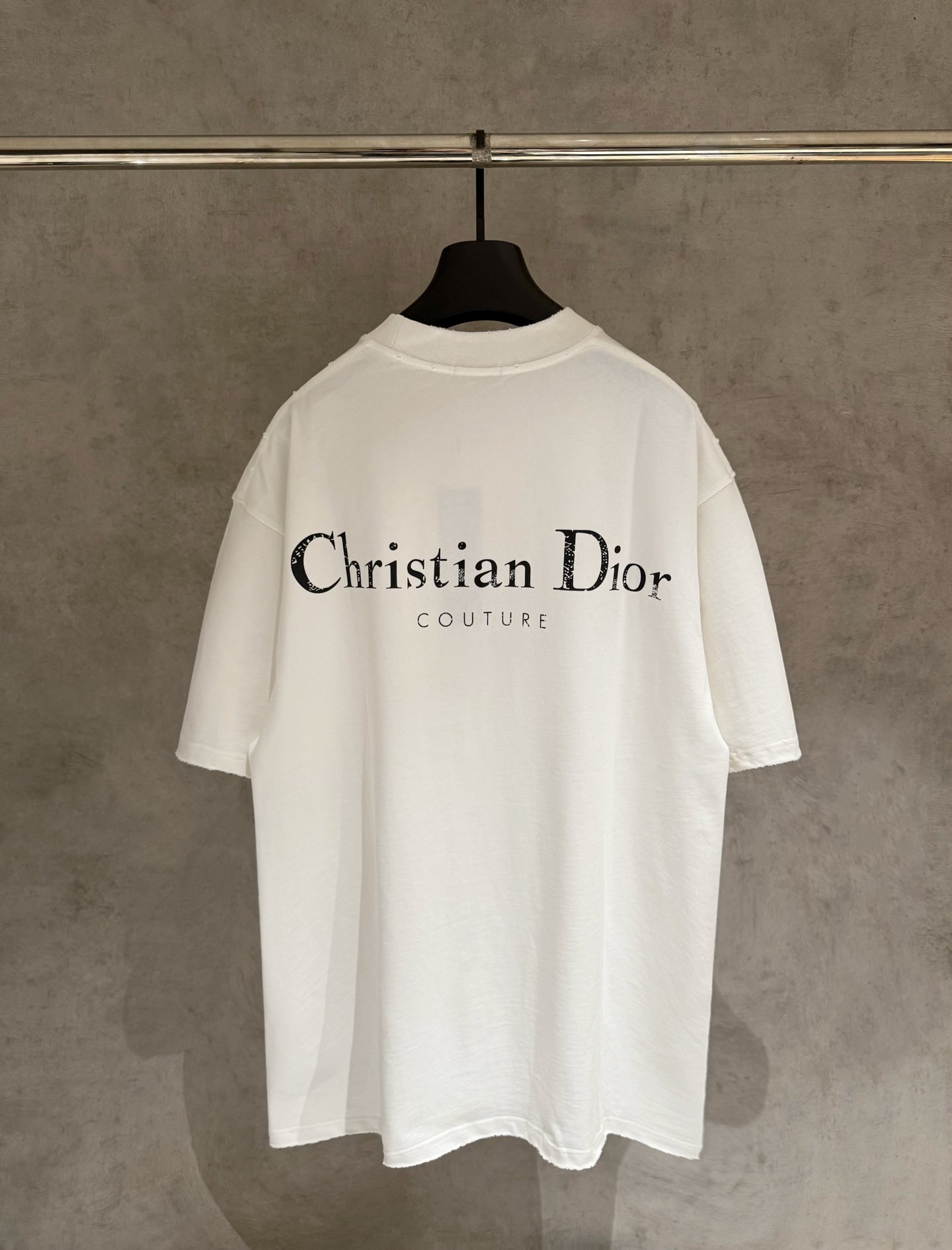 Dior Patch Embroidery Heavyweight T-Shirt – 2025