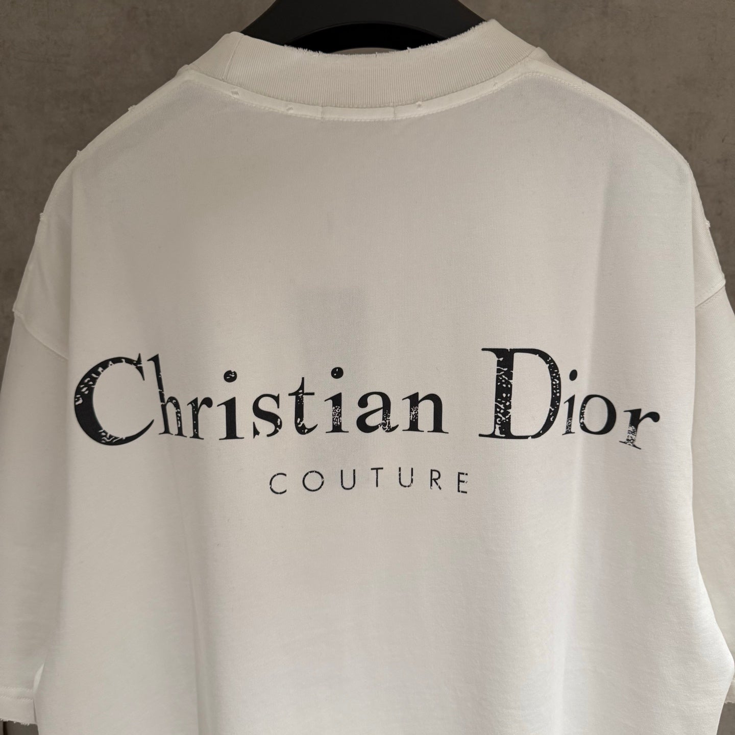 Dior Patch Embroidery Heavyweight T-Shirt – 2025