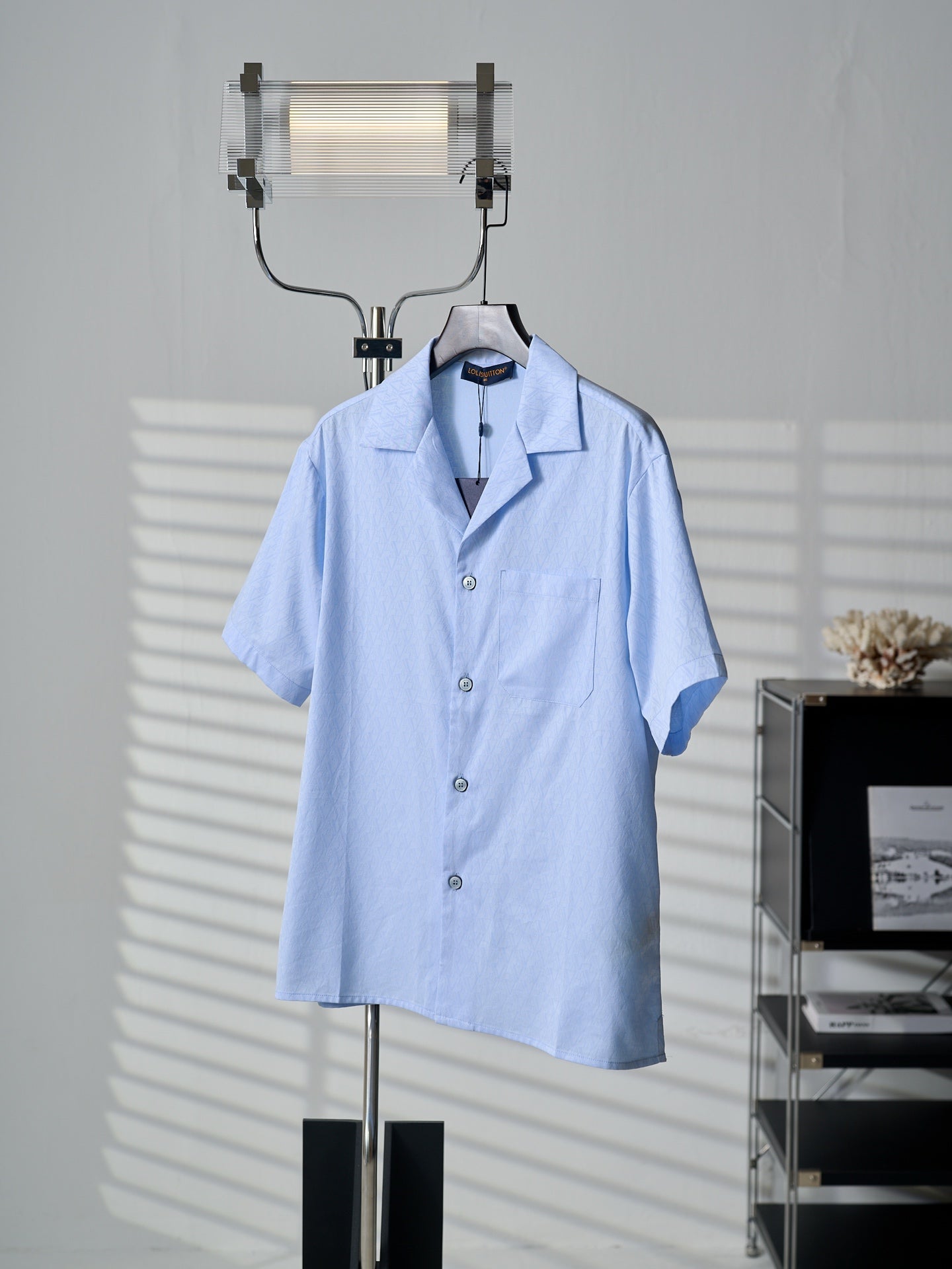 Louis Vuitton Monogram Jacquard Short-Sleeved Shirt