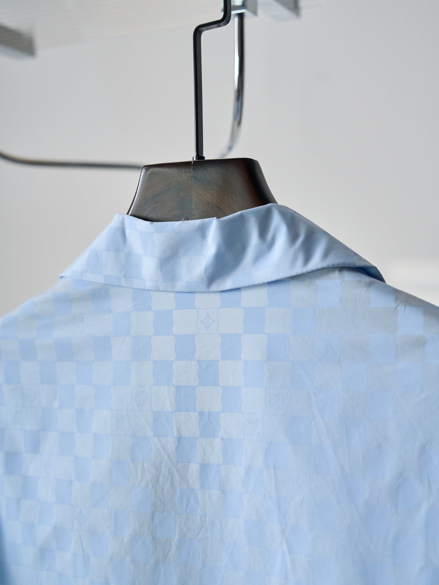 Louis Vuitton Damier Jacquard Short-Sleeved Shirt