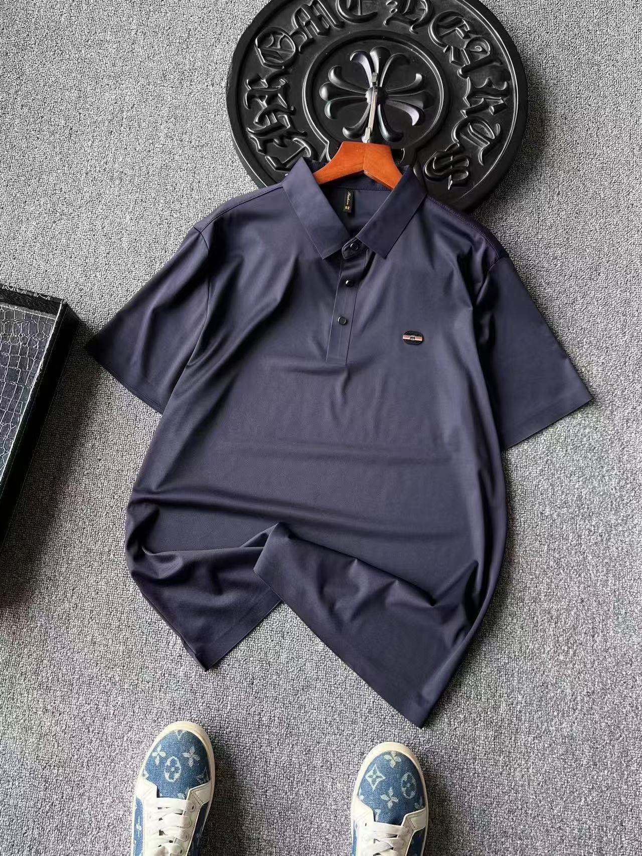 Gucci Double G Ice Silk Seamless Polo Shirt