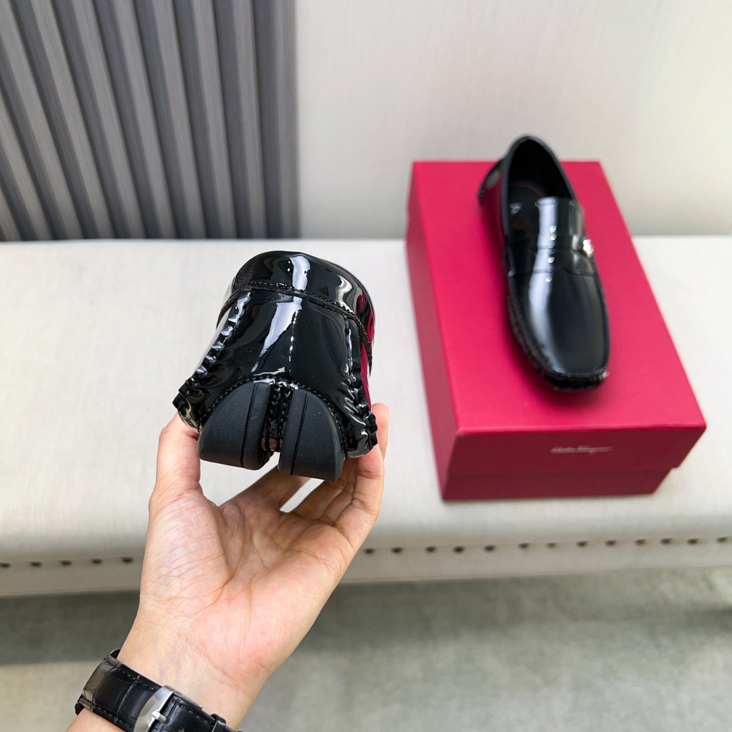 Ferragamo Classic Leather Loafers