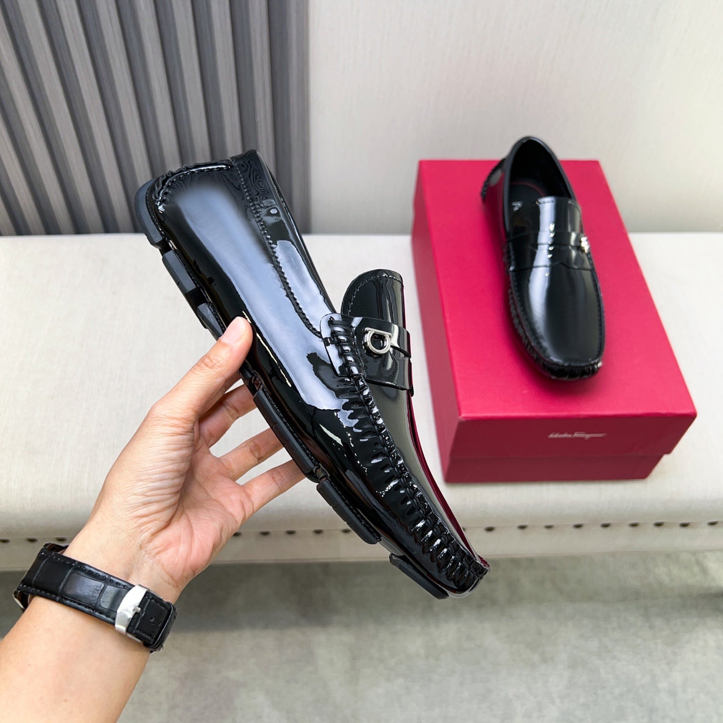 Ferragamo Classic Leather Loafers