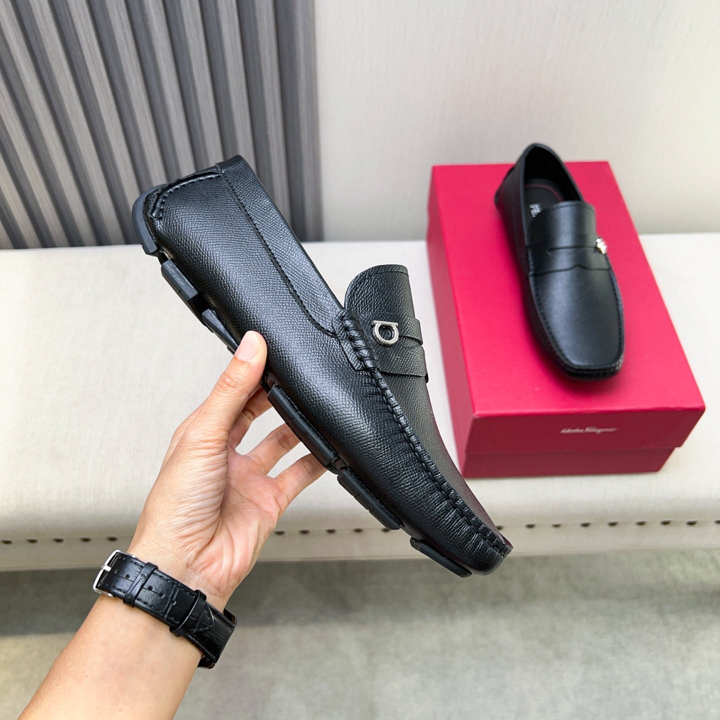 Ferragamo Classic Leather Loafers