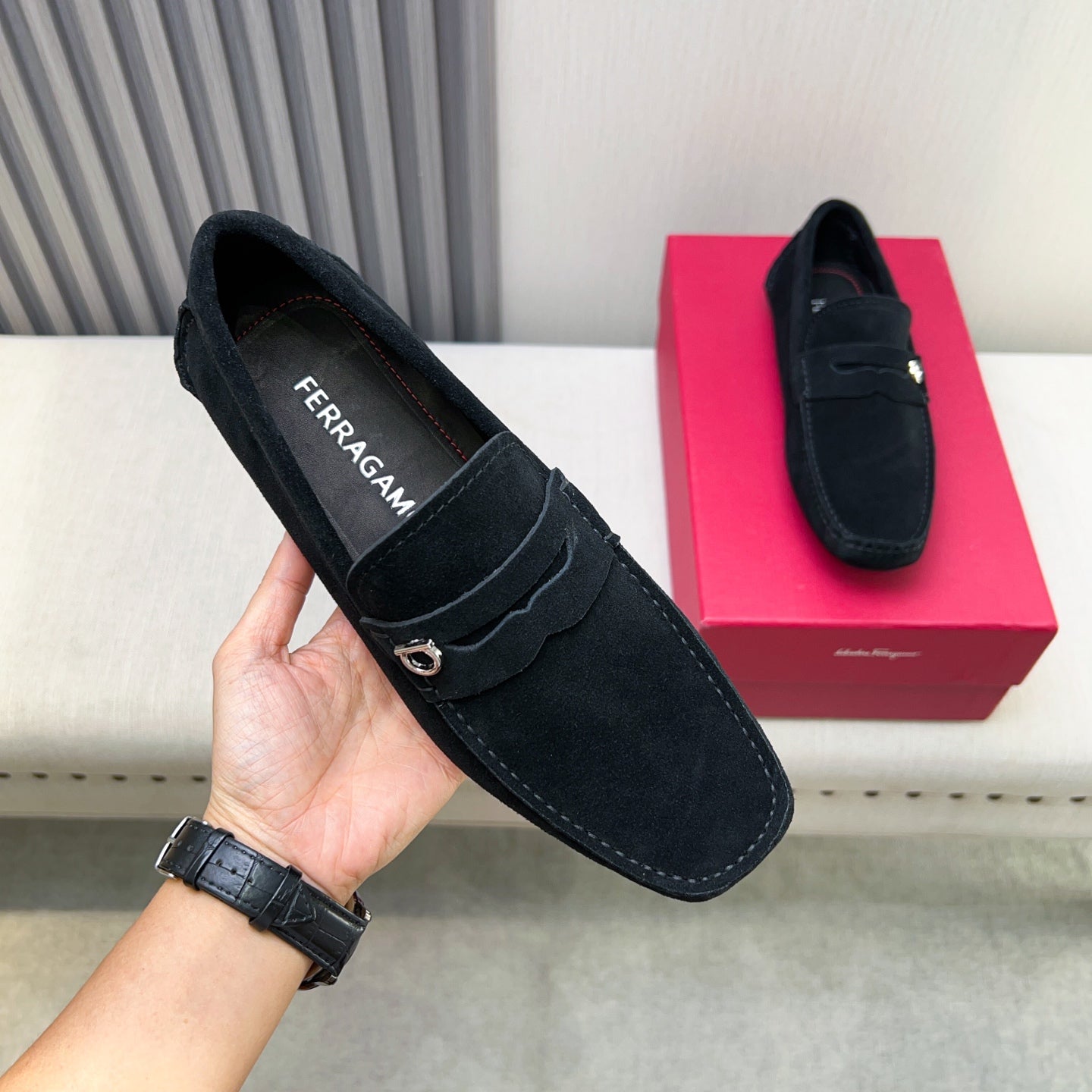 Ferragamo Classic Leather Loafers