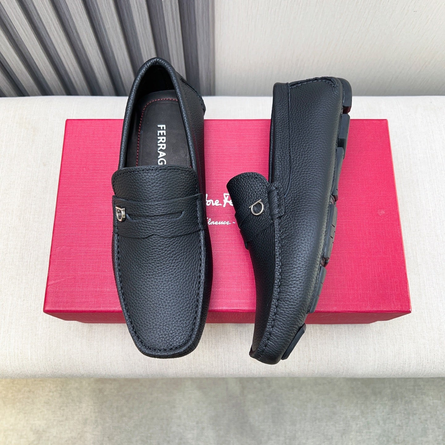 Ferragamo Classic Leather Loafers