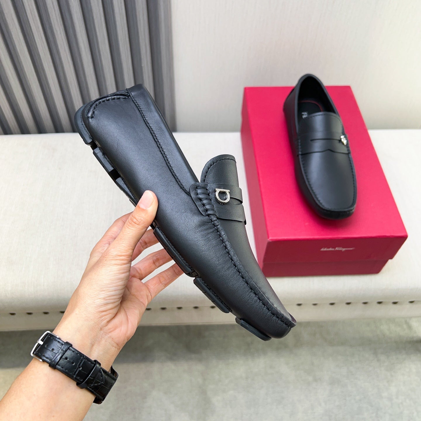 Ferragamo Classic Leather Loafers