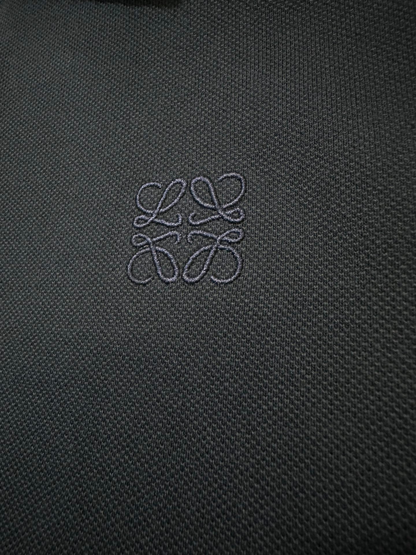 Loewe Embroidered Logo Cotton Polo Shirt – 26SS