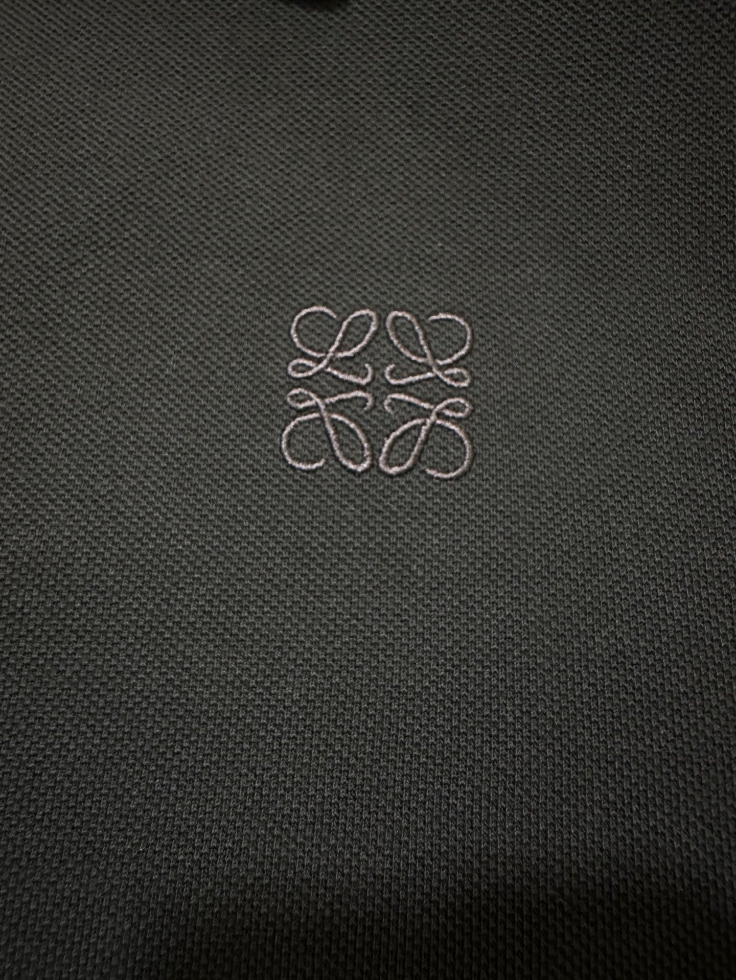 Loewe Embroidered Logo Cotton Polo Shirt – 26SS